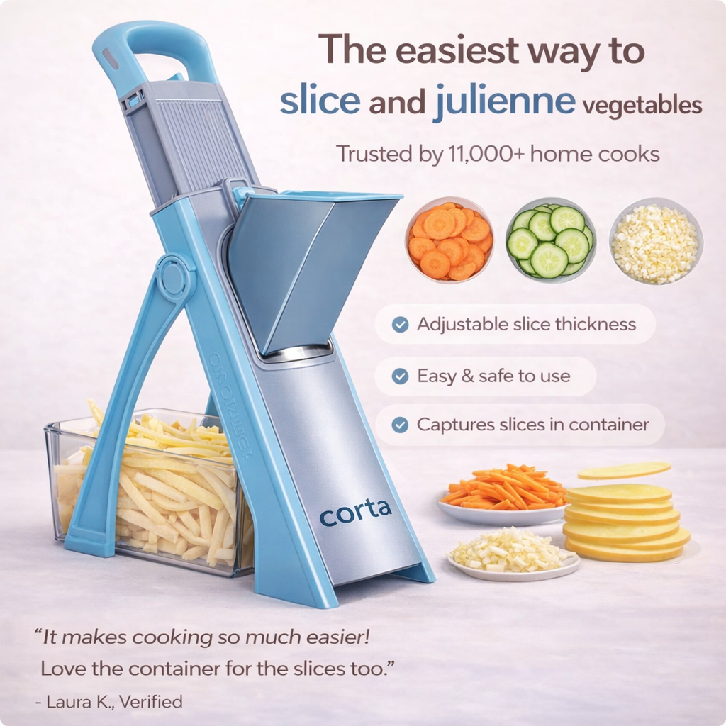 Corta™  Precision Slicing Made Effortless.