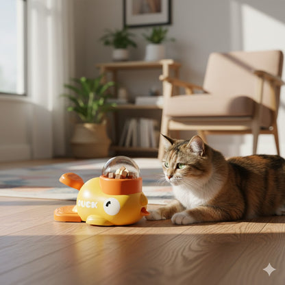 FurryPlay Quack-N-Snack™ Feeder